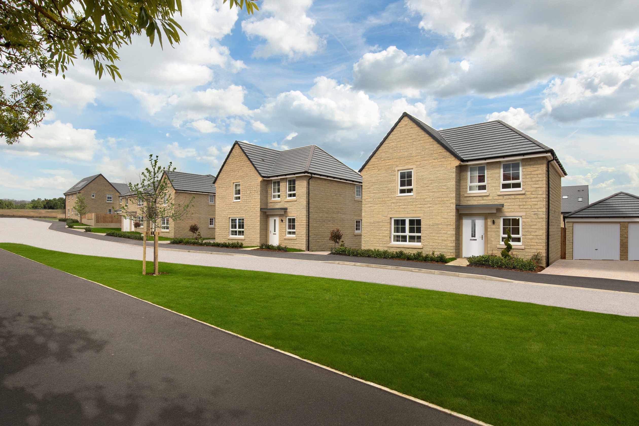 The Skylarks streetscene