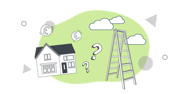 Infographic of housing ladder