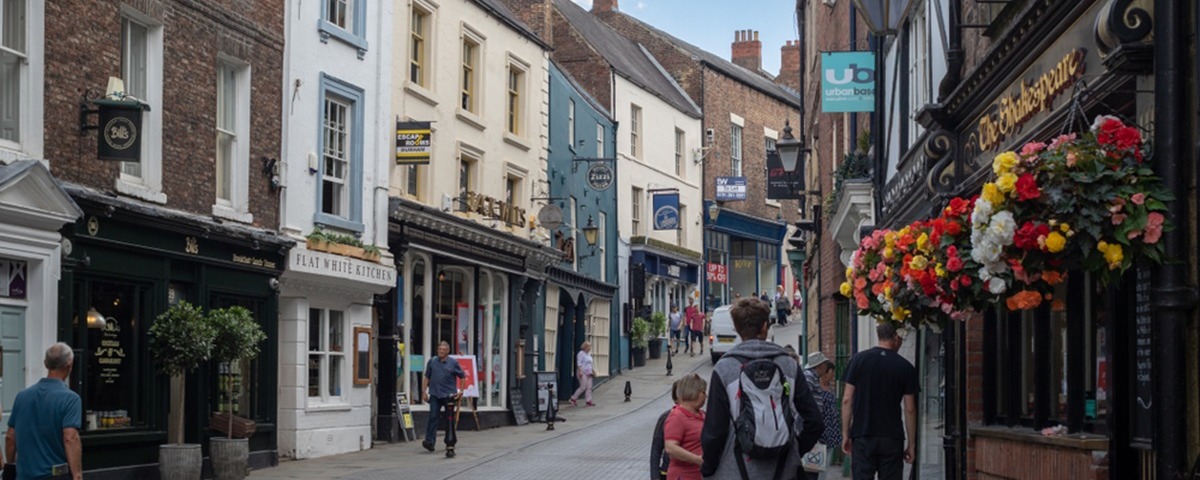 North East town