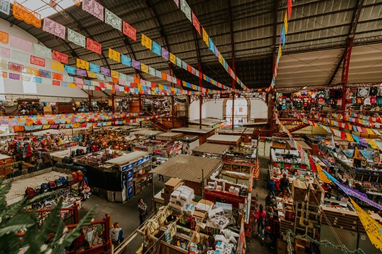 Indoor markets in Manchester