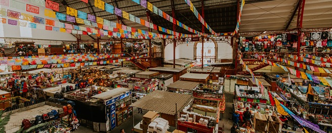 Indoor markets in Manchester