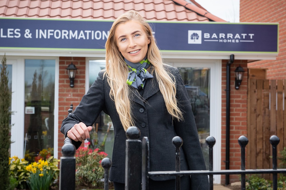Barratt Homes sales adviser