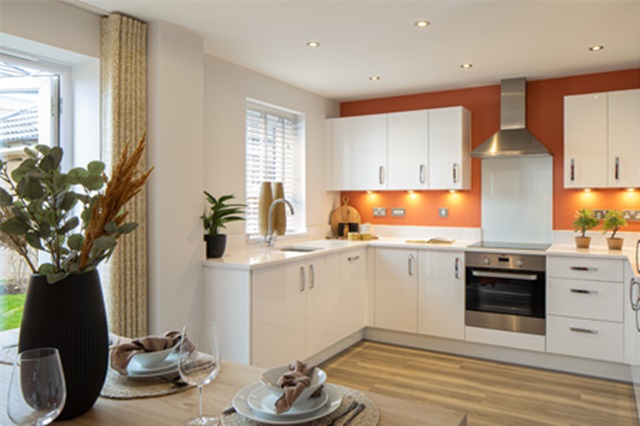 Barratt Homes kitchen