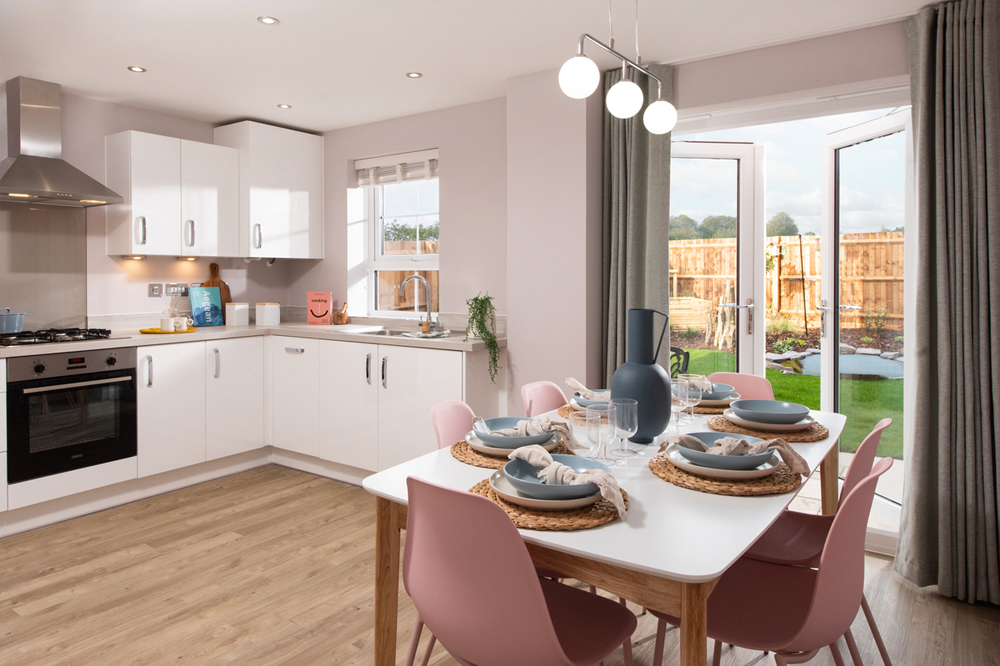Kitchen and dining room