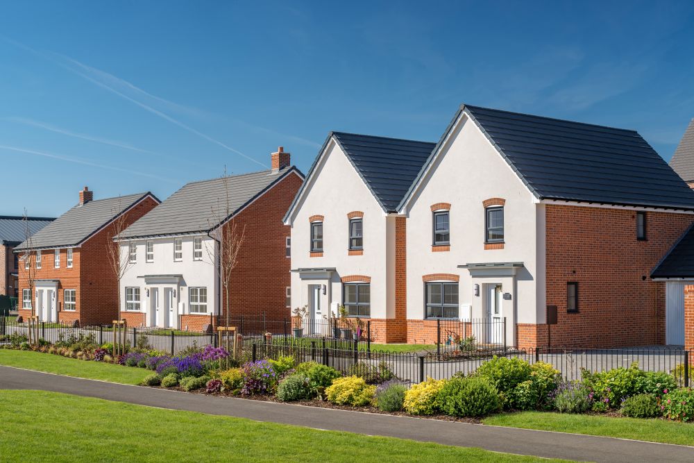 Barratt Homes Street Scene