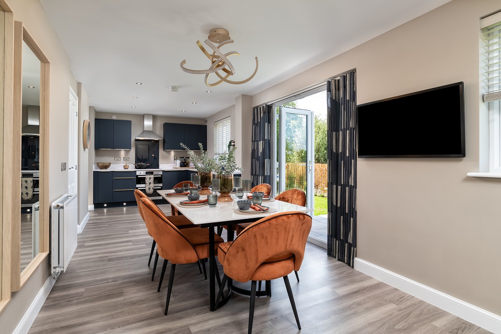 The Balloch kitchen and dining area