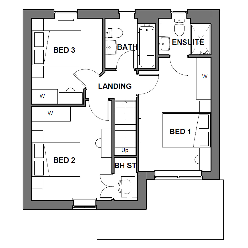 Standard Denby First Floorplan