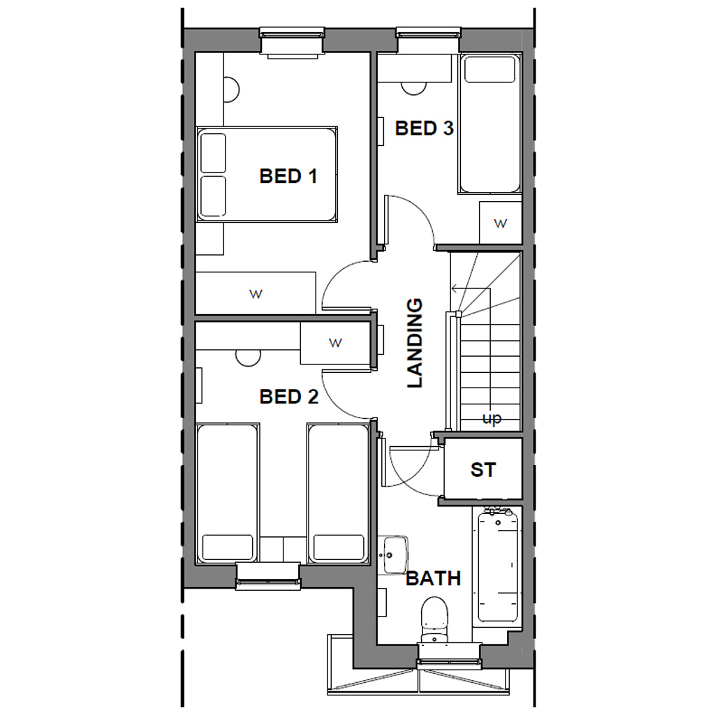 Standard Palmerston First Floorplan