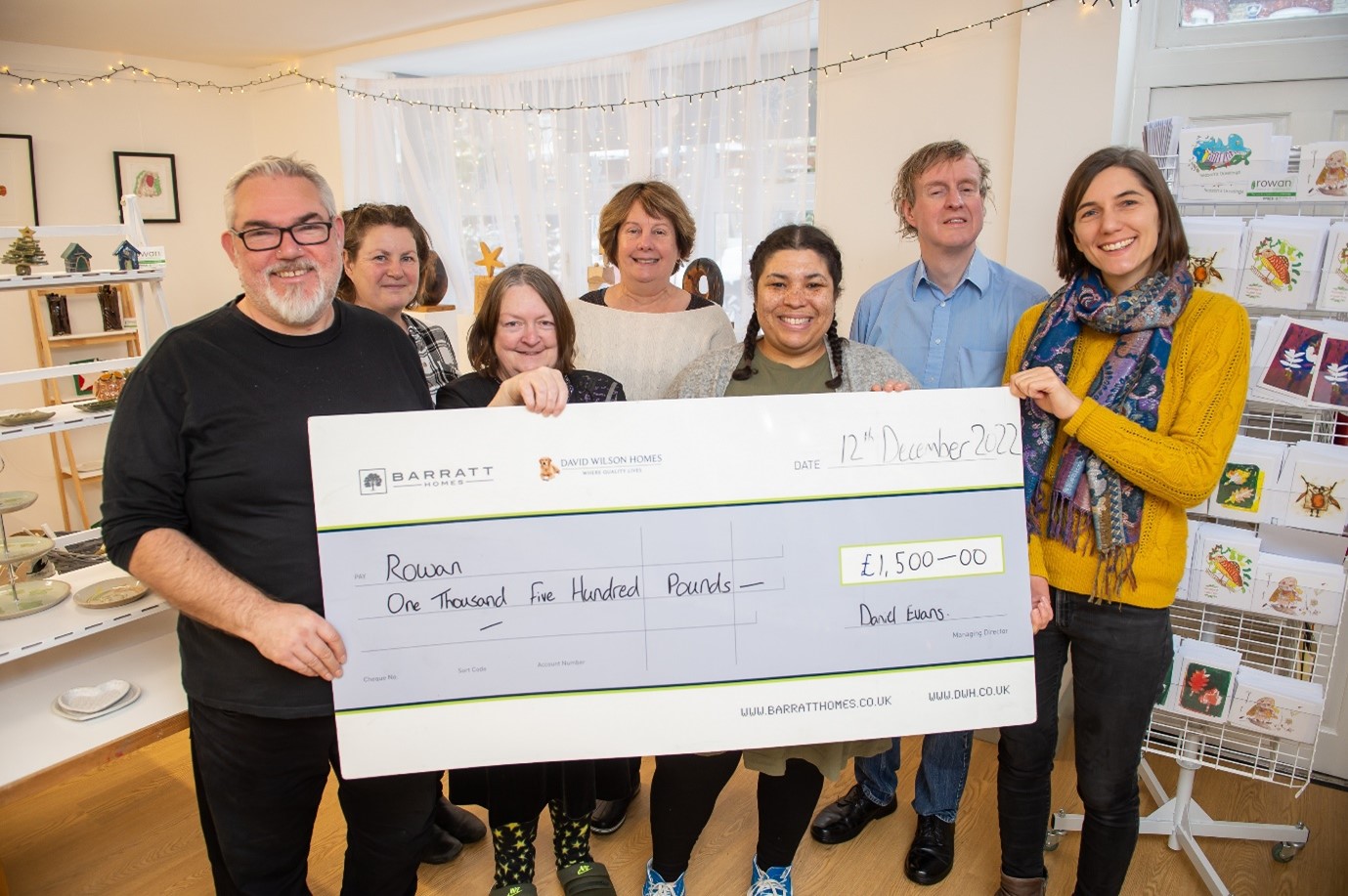 rowan charity donation