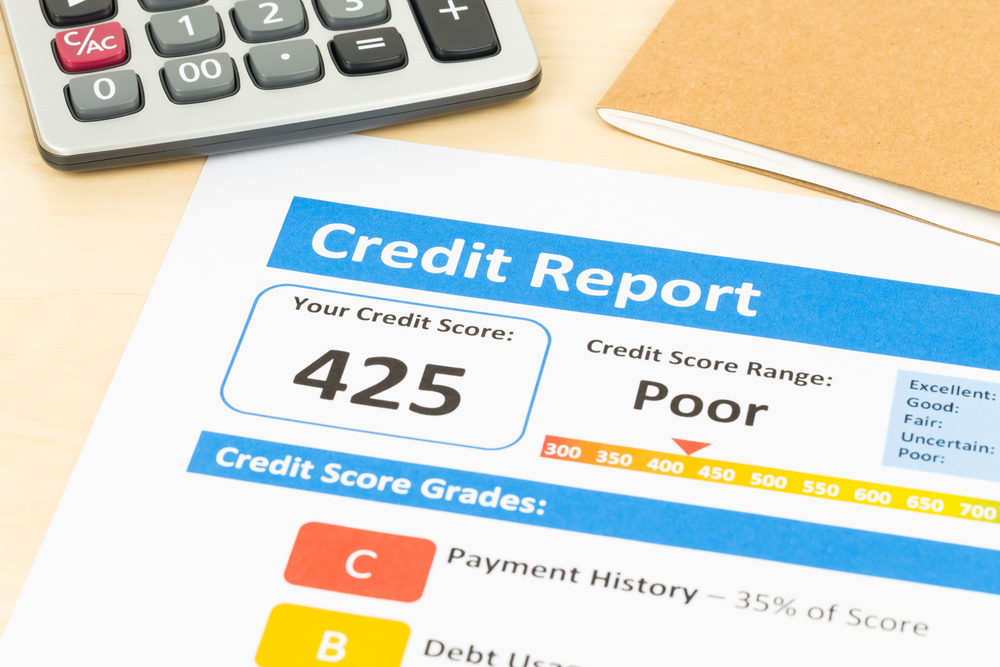Bad credit report