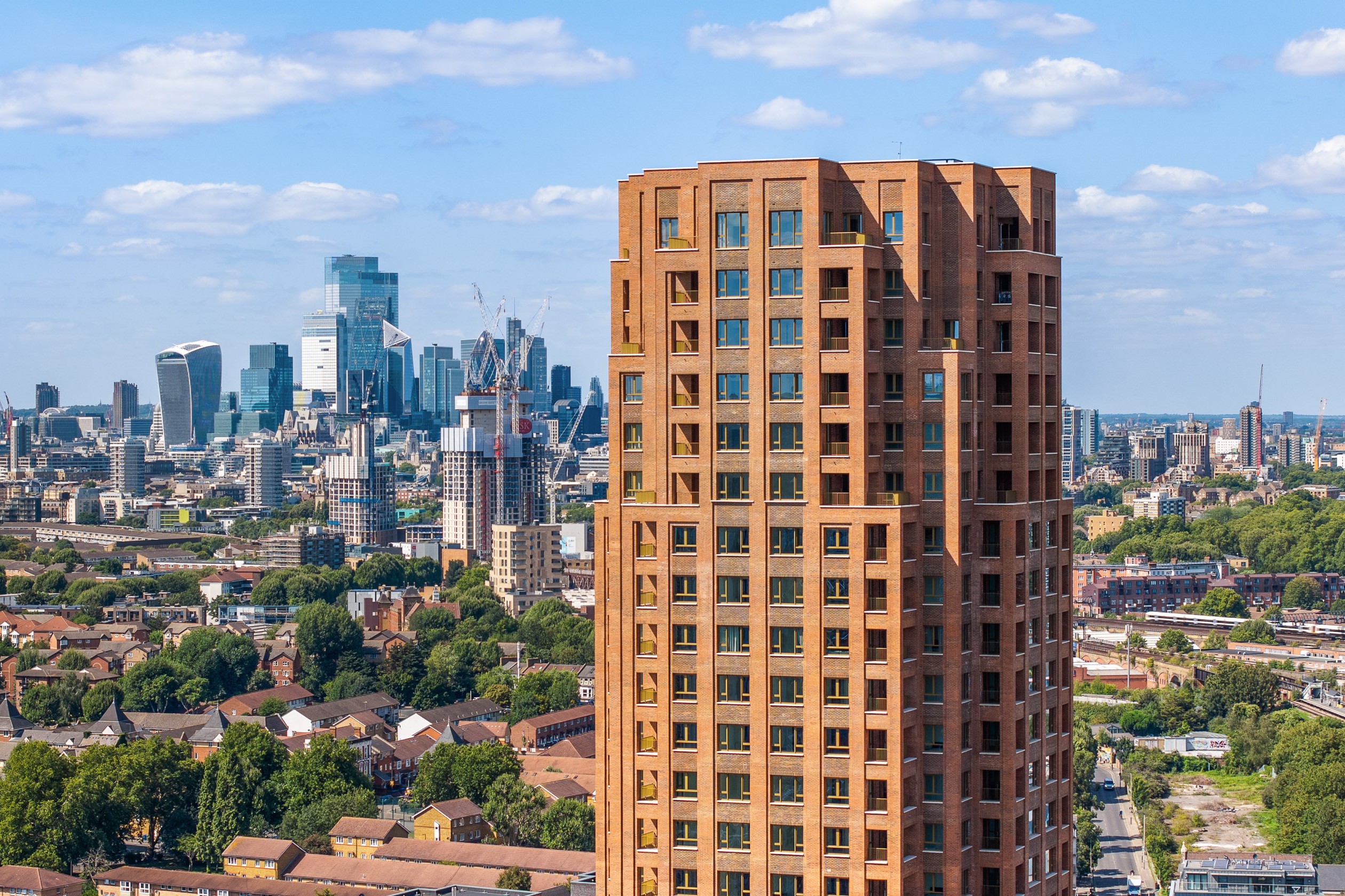 bermondsey heights drone august 25