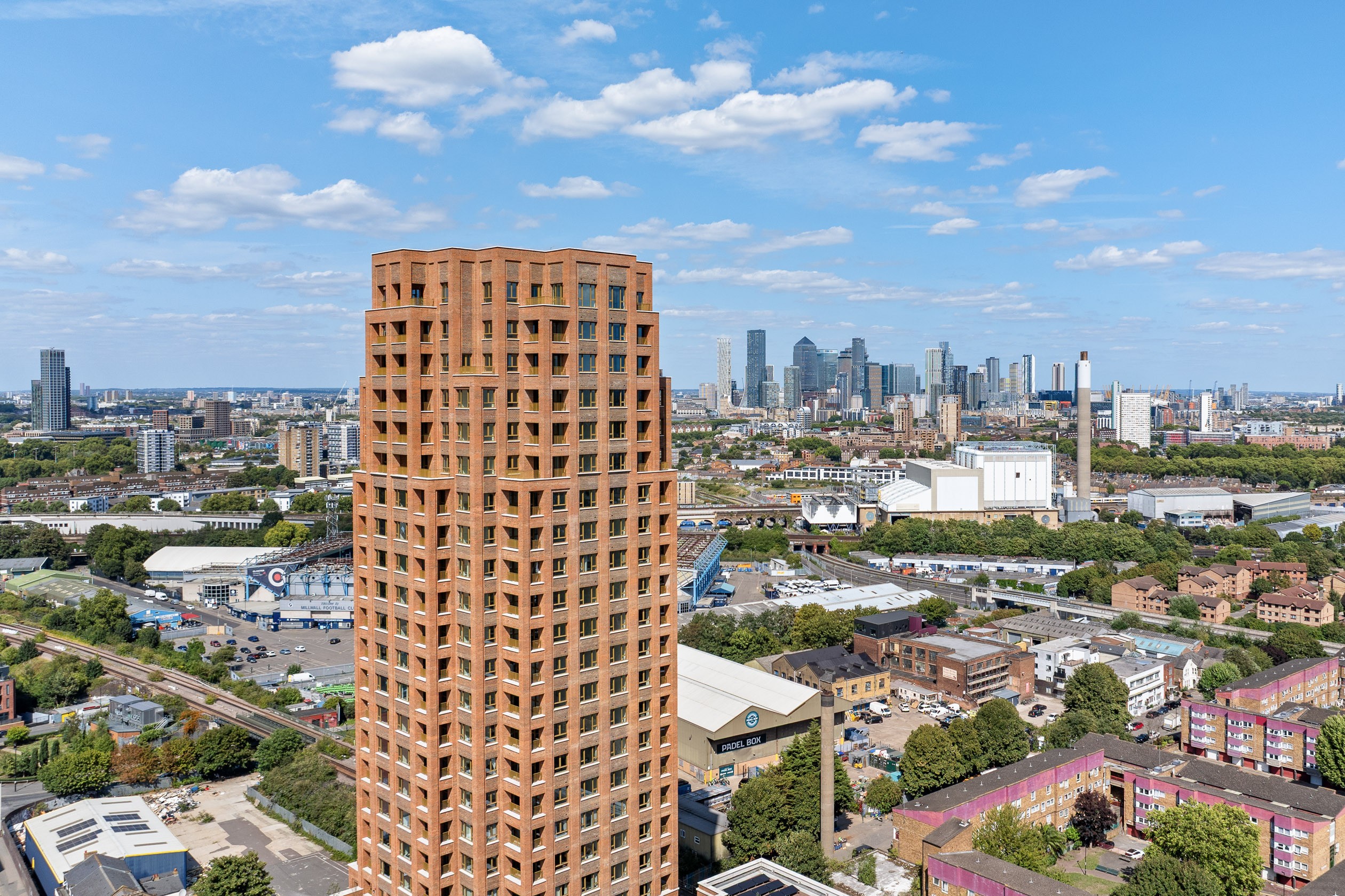 bermondsey heights drone august 25