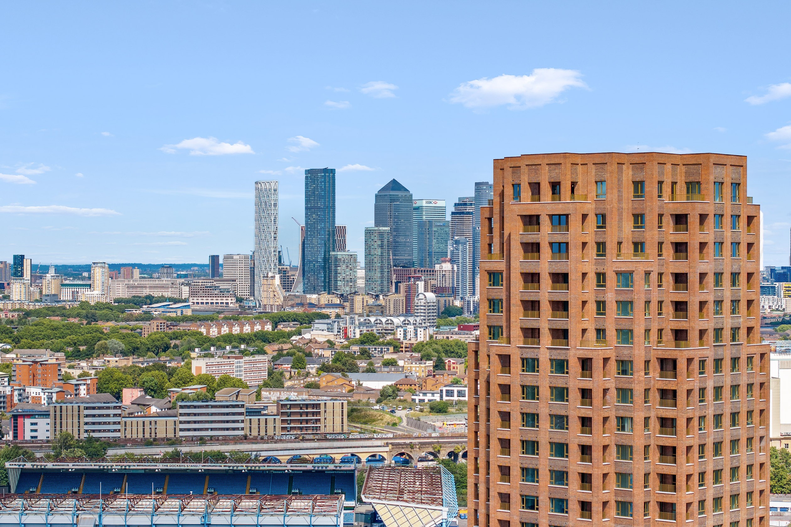 bermondsey heights drone august 25