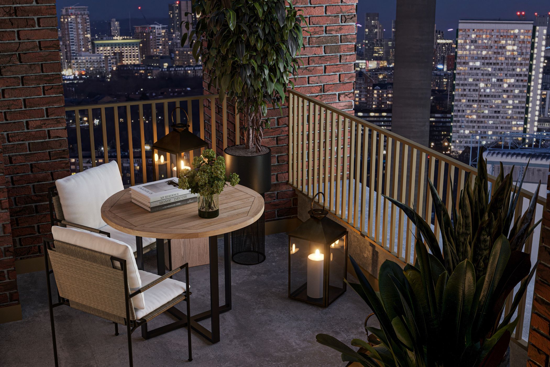 skyline balcony