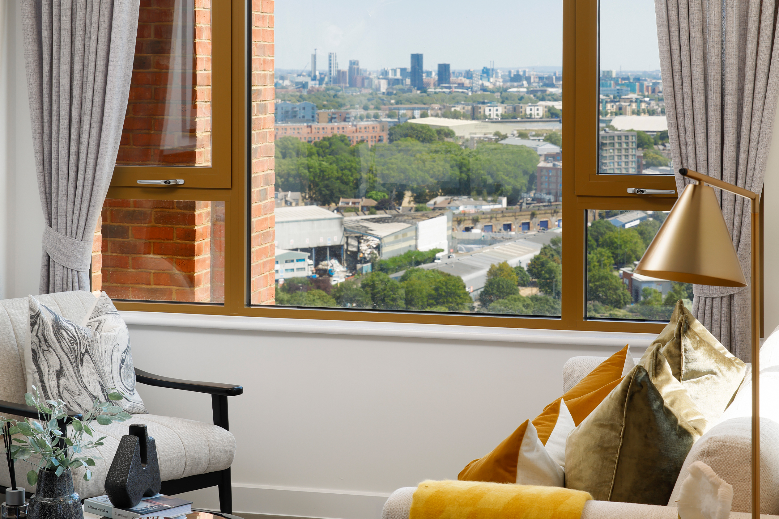 Lounge with elevated views