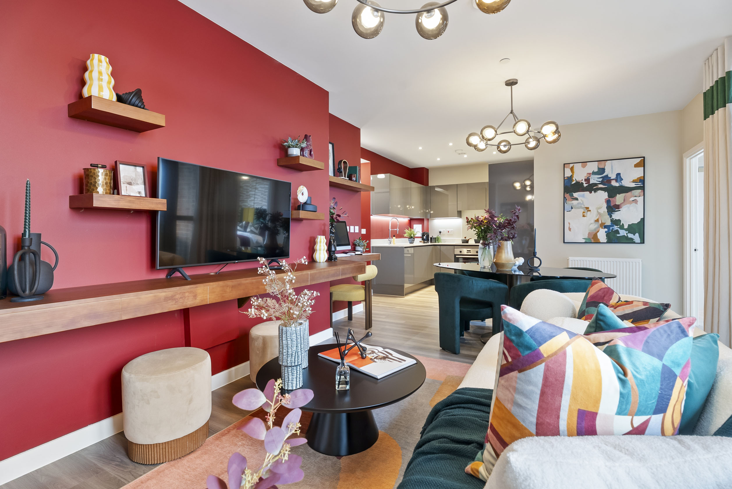 Living/dining/kitchen