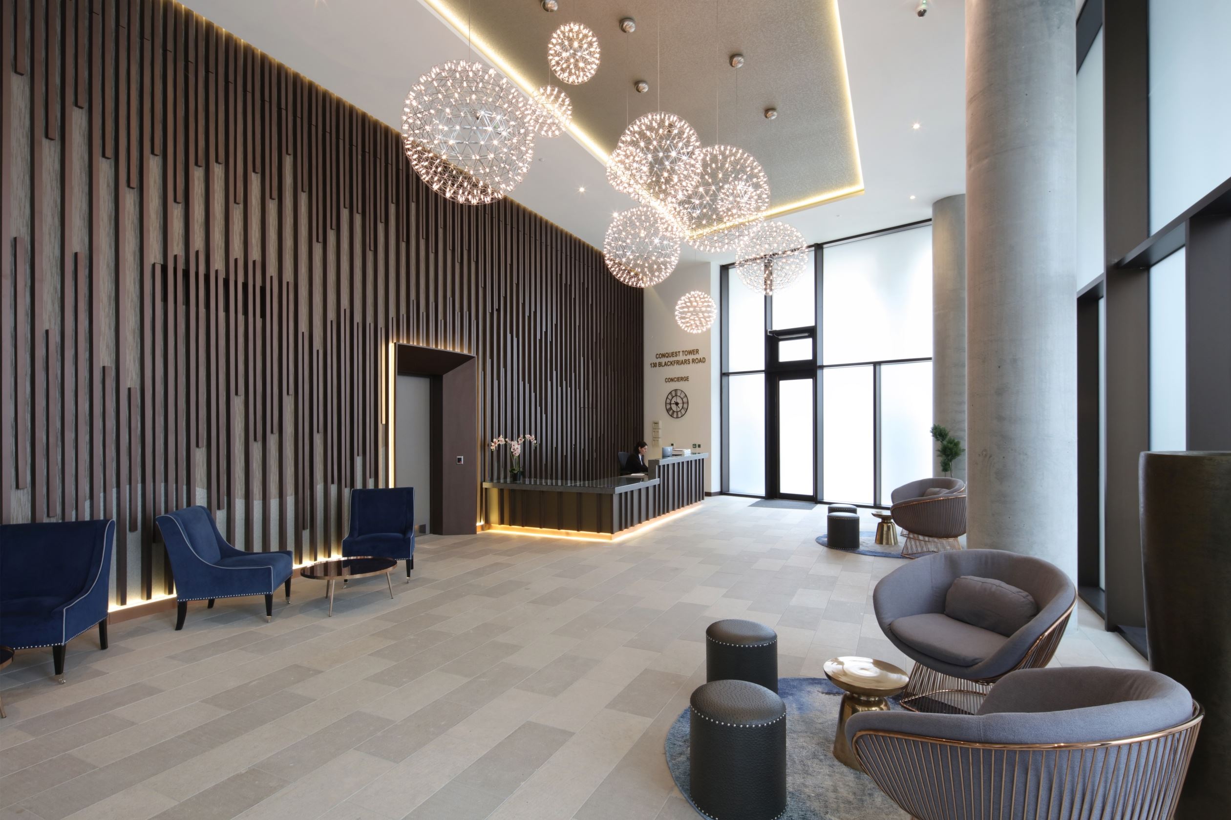Concierge lobby