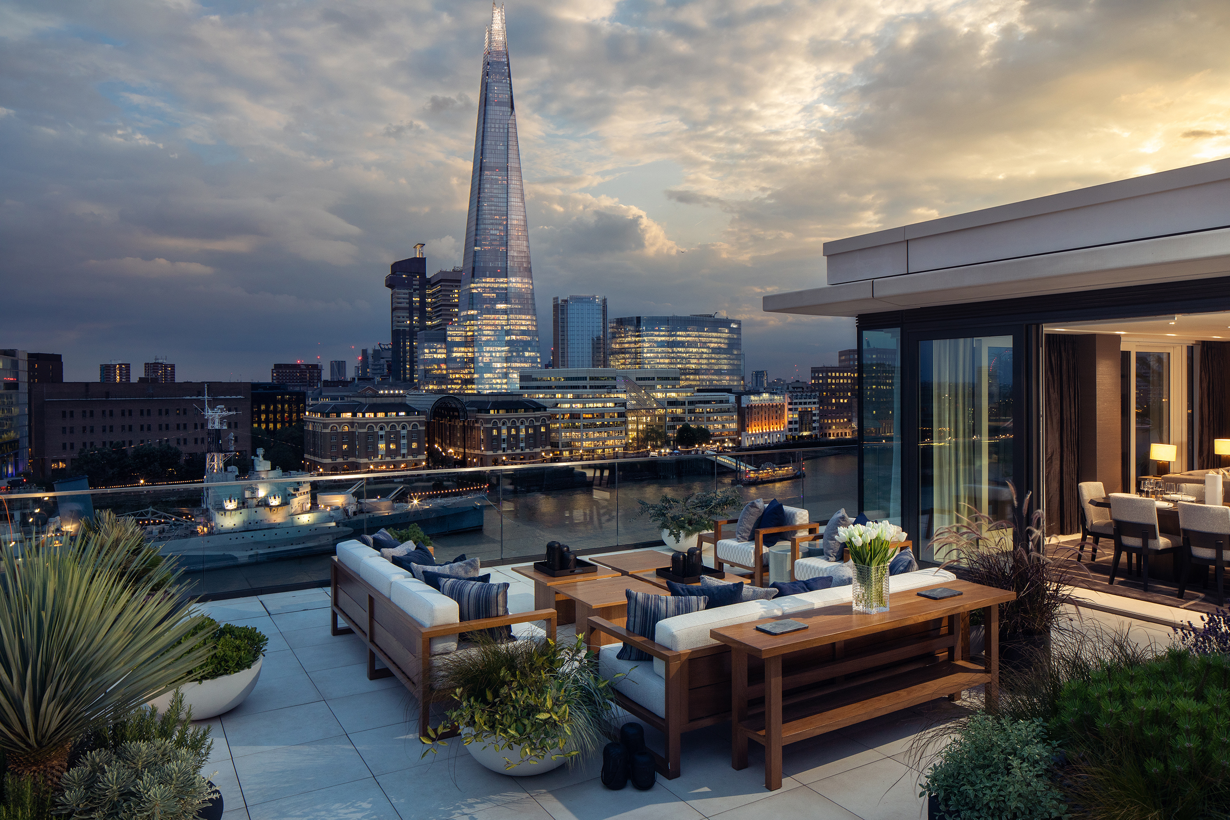 Penthouse terrace