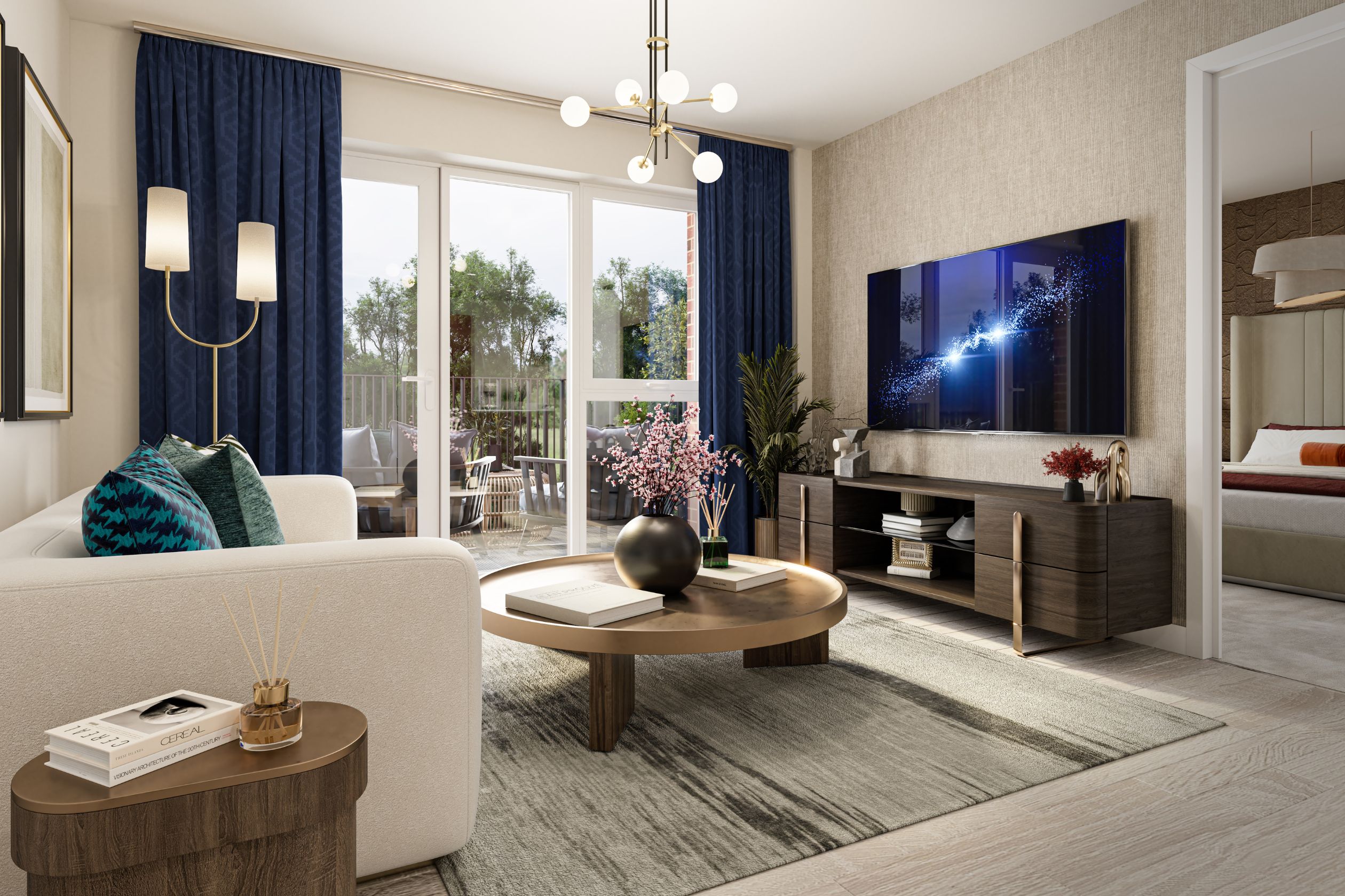 Living room CGI