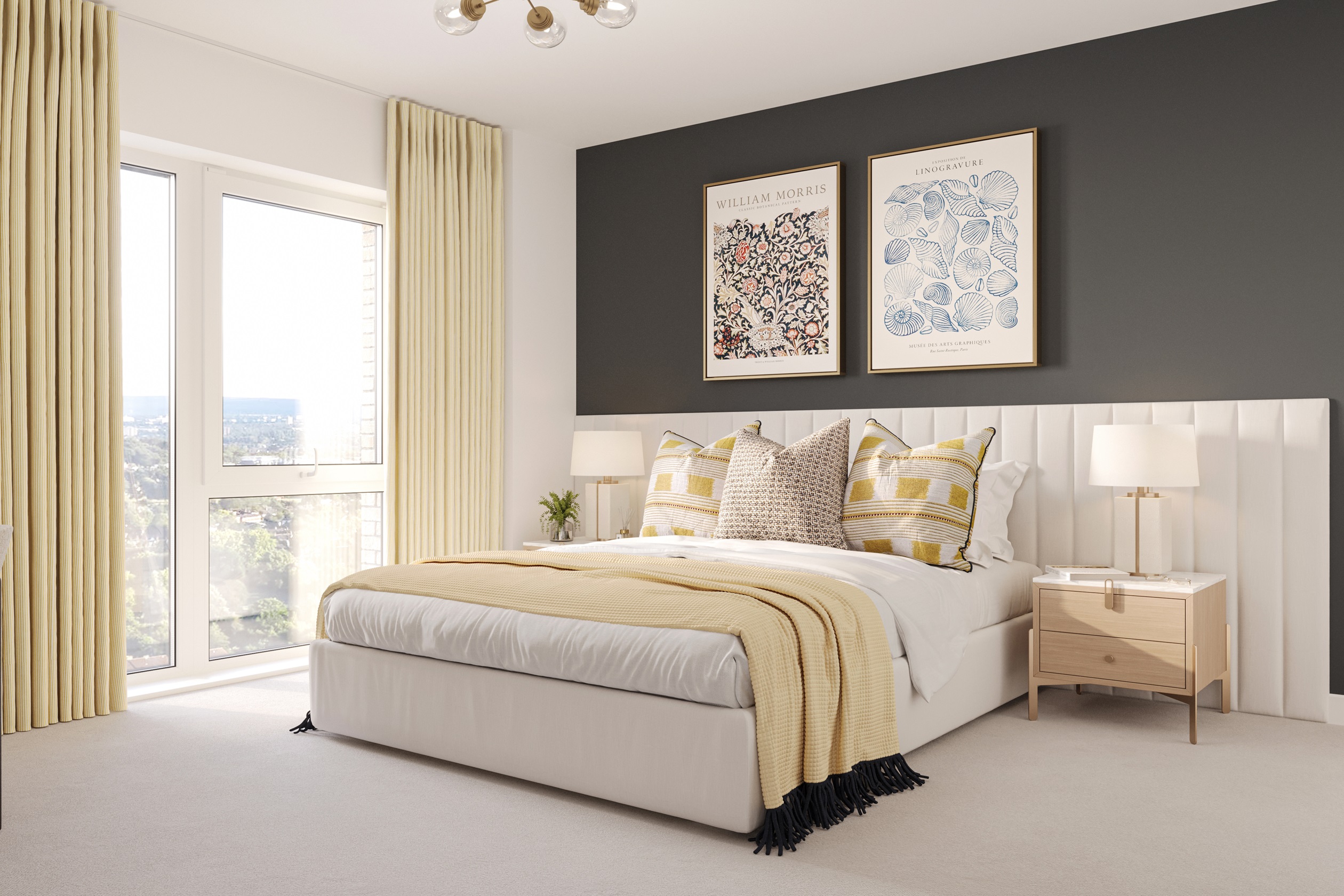 Hayes Village 1-bed stills - bedroom