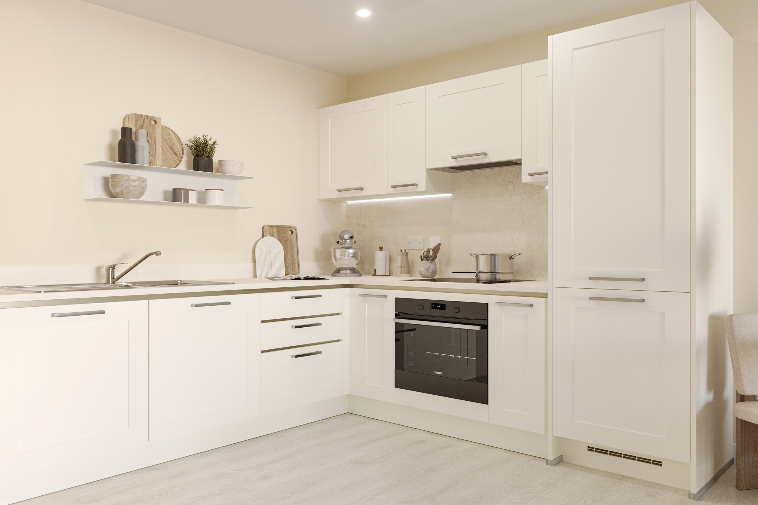 Hayes Village 1-bed stills - kitchen