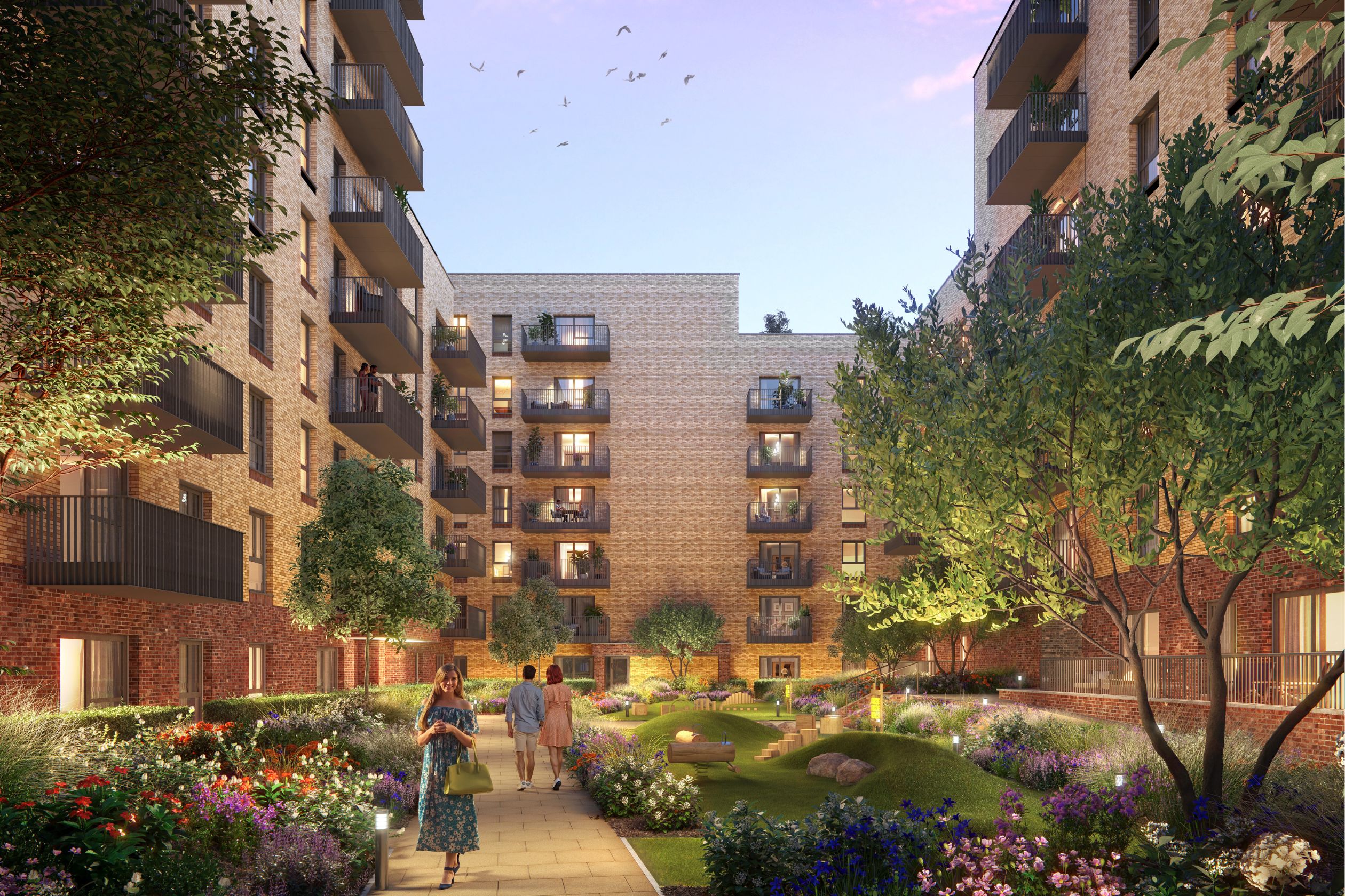 Hendon Waterside - Parkside Square