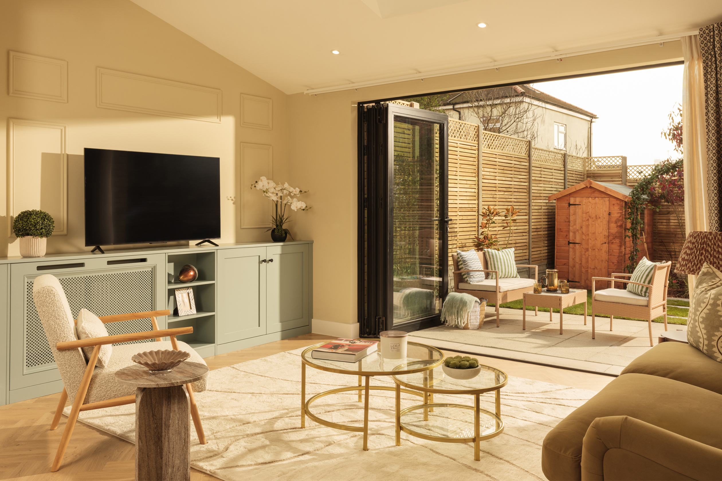 Townhouse Show Home Living area