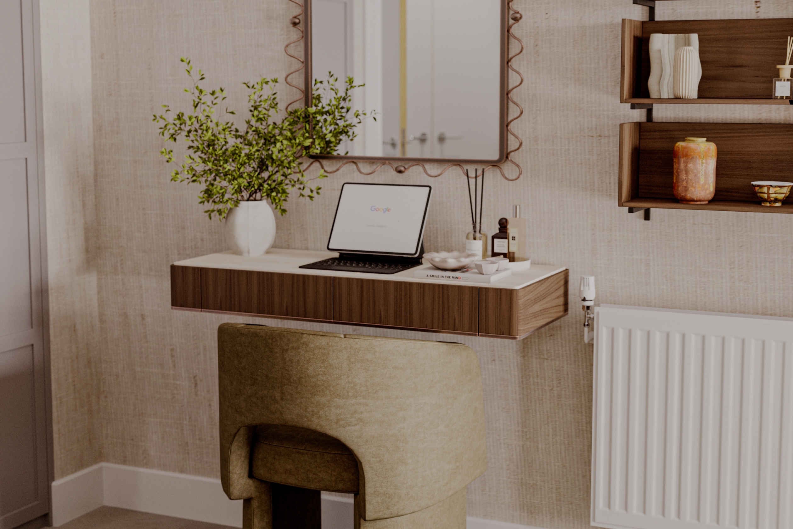 Image showing the study in the bedroom