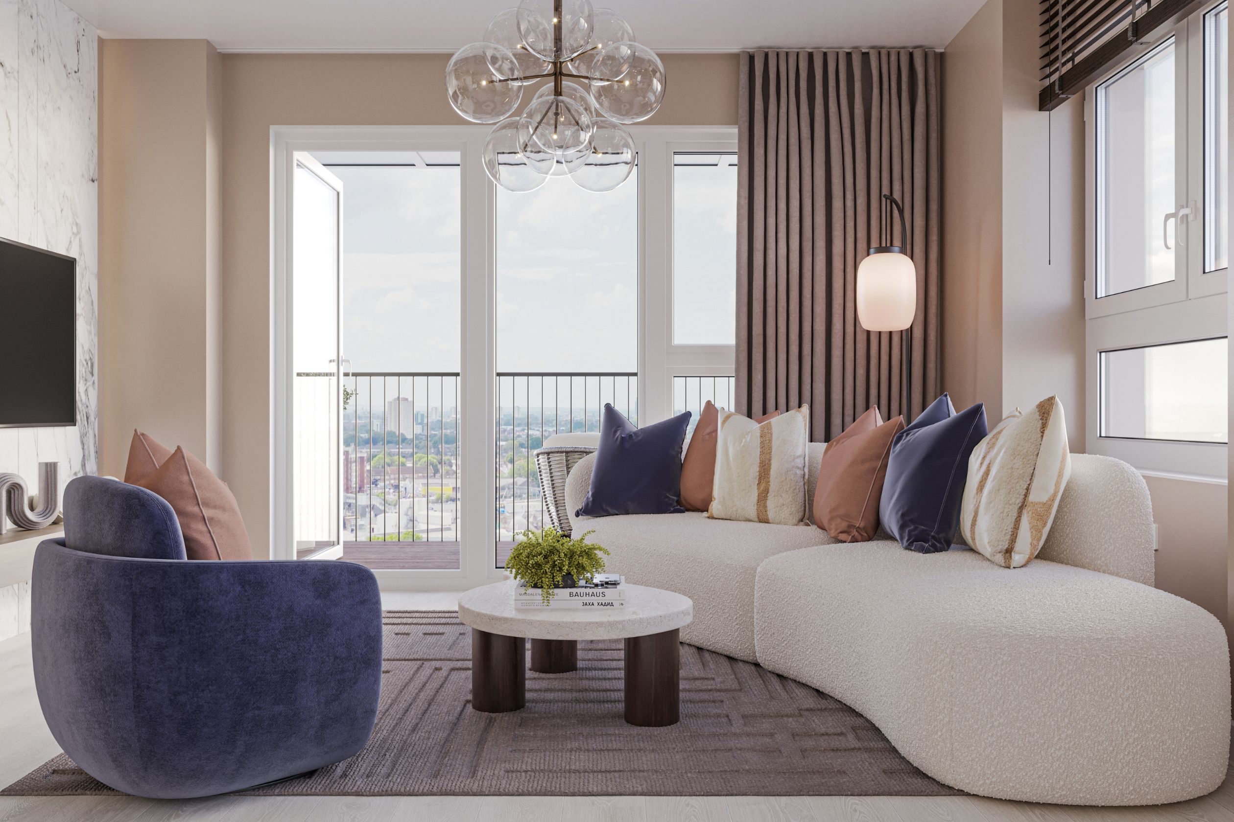 Royal Gateway - Two-bed apartment