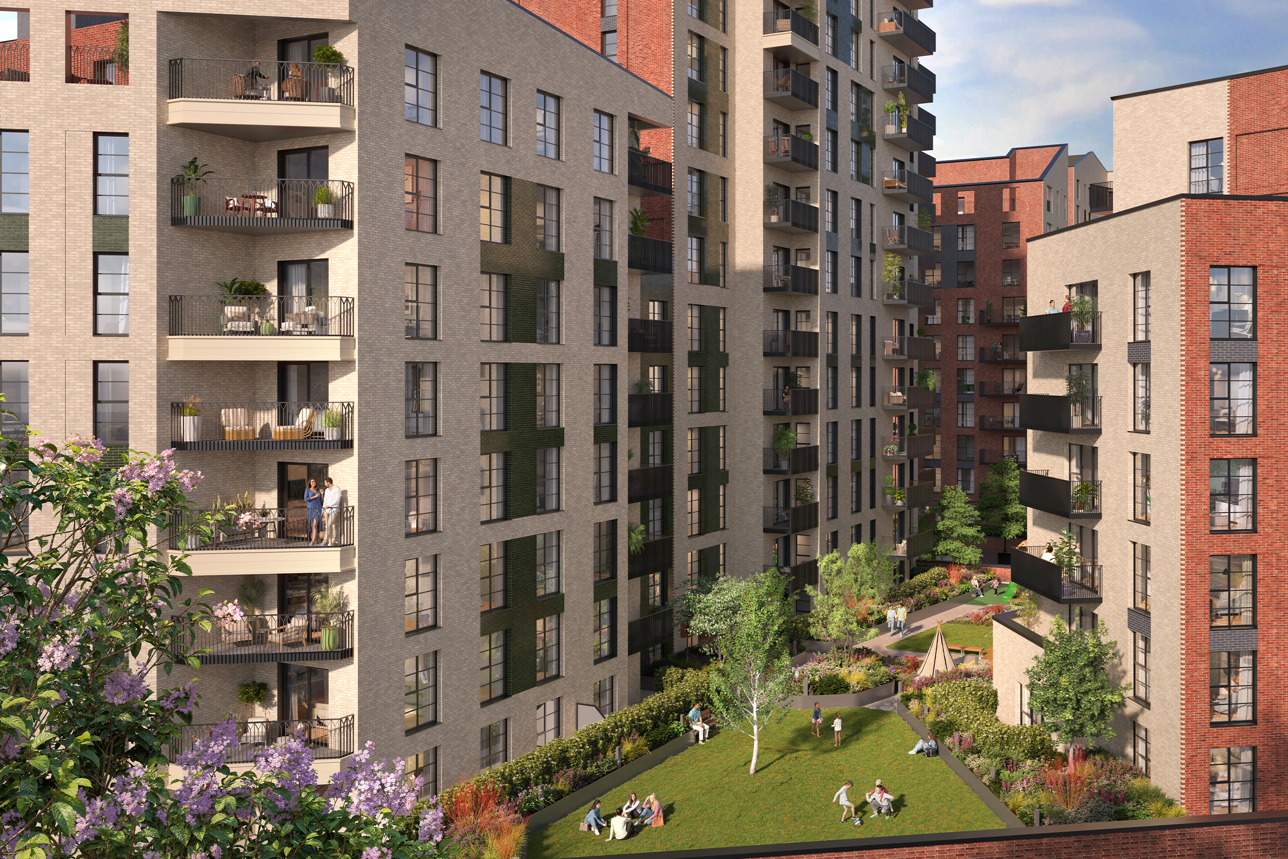 Bradbury Apartments - External CGI