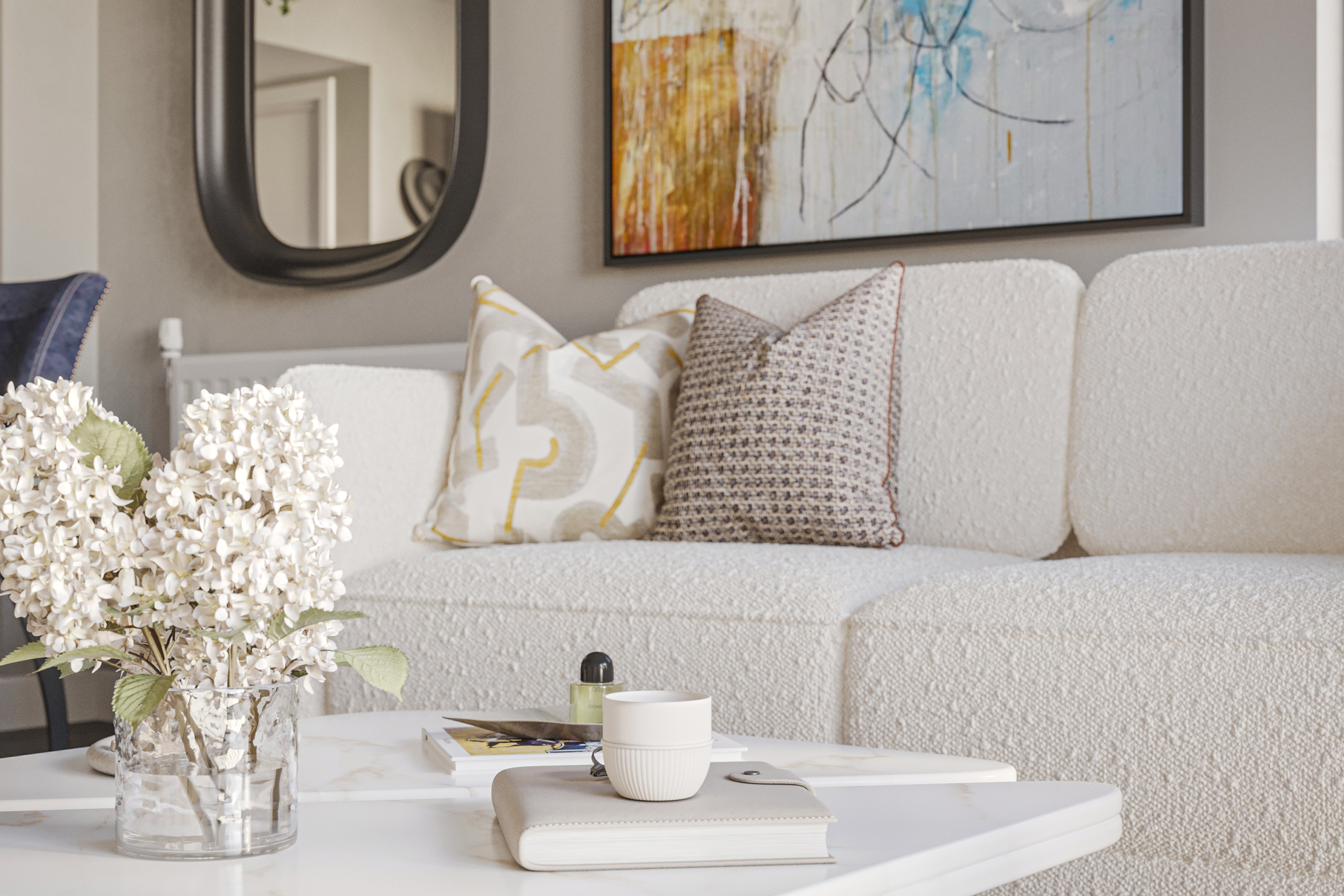 Sofa CGI - Bradbury Apartments