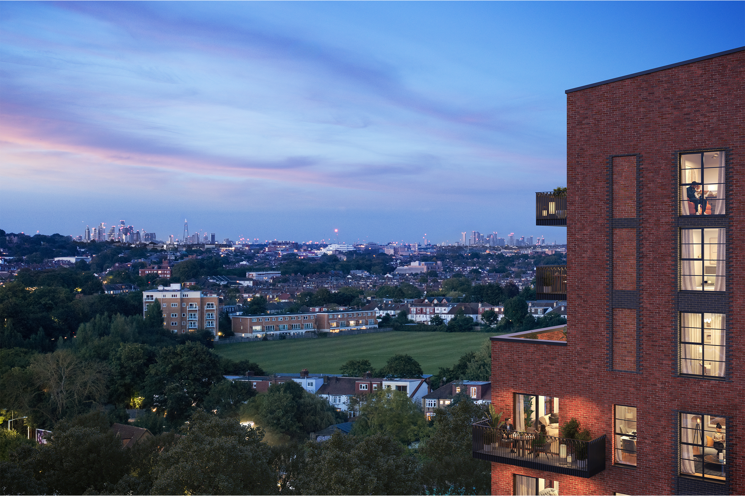 Brookside Penthouse - Hummingbird CGI