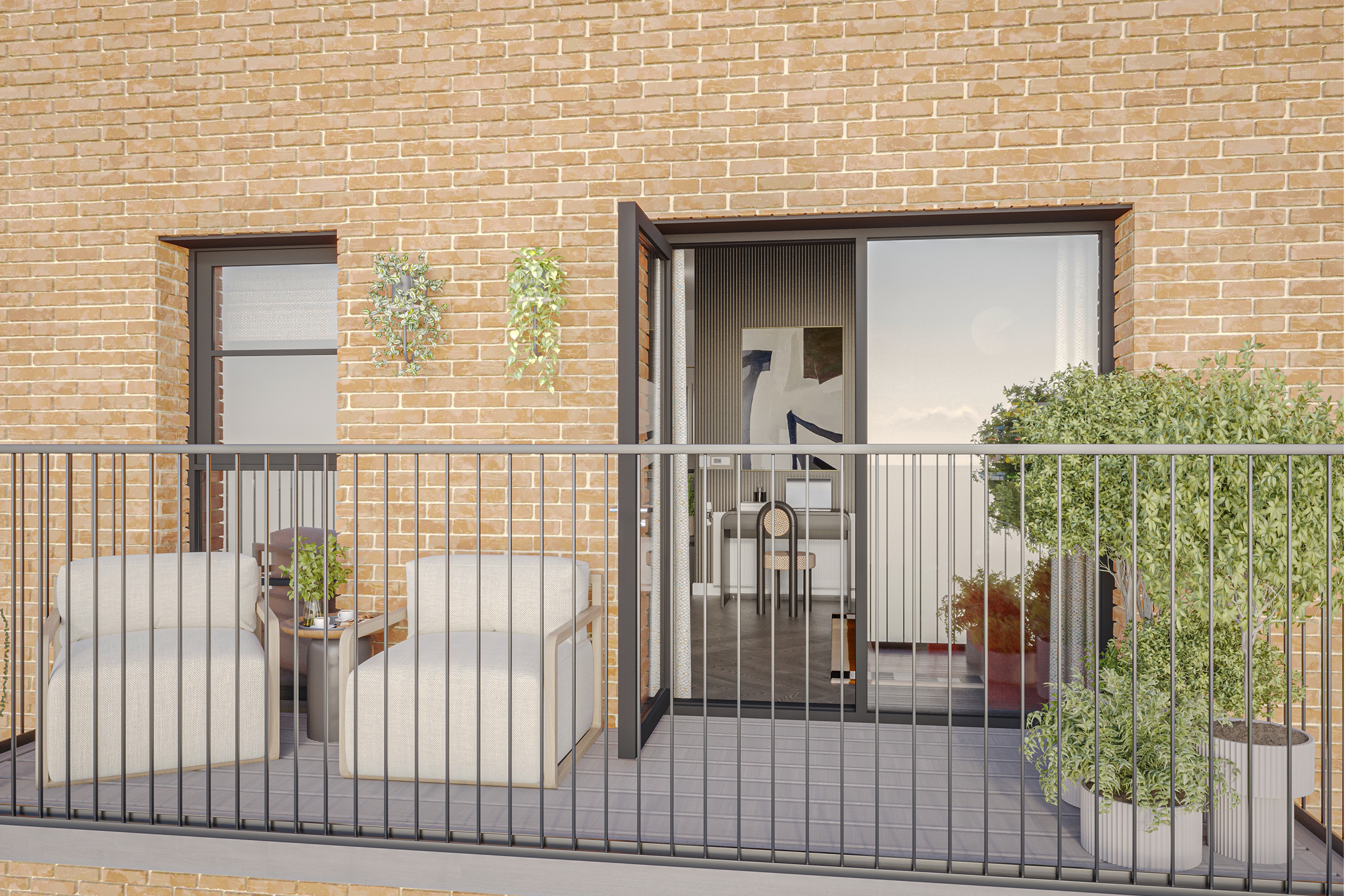 Plot 93 - Balcony CGI