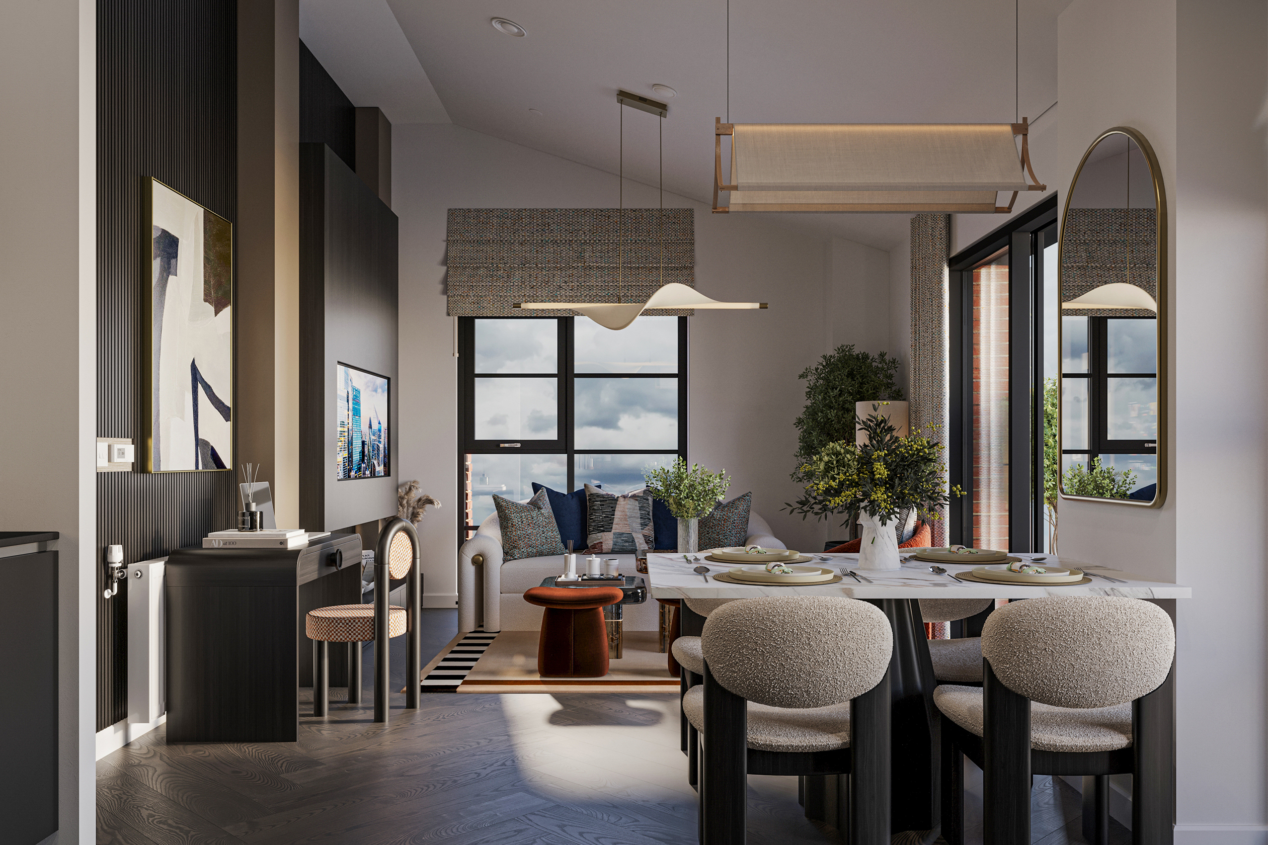 Plot 93 - Dining Area CGI