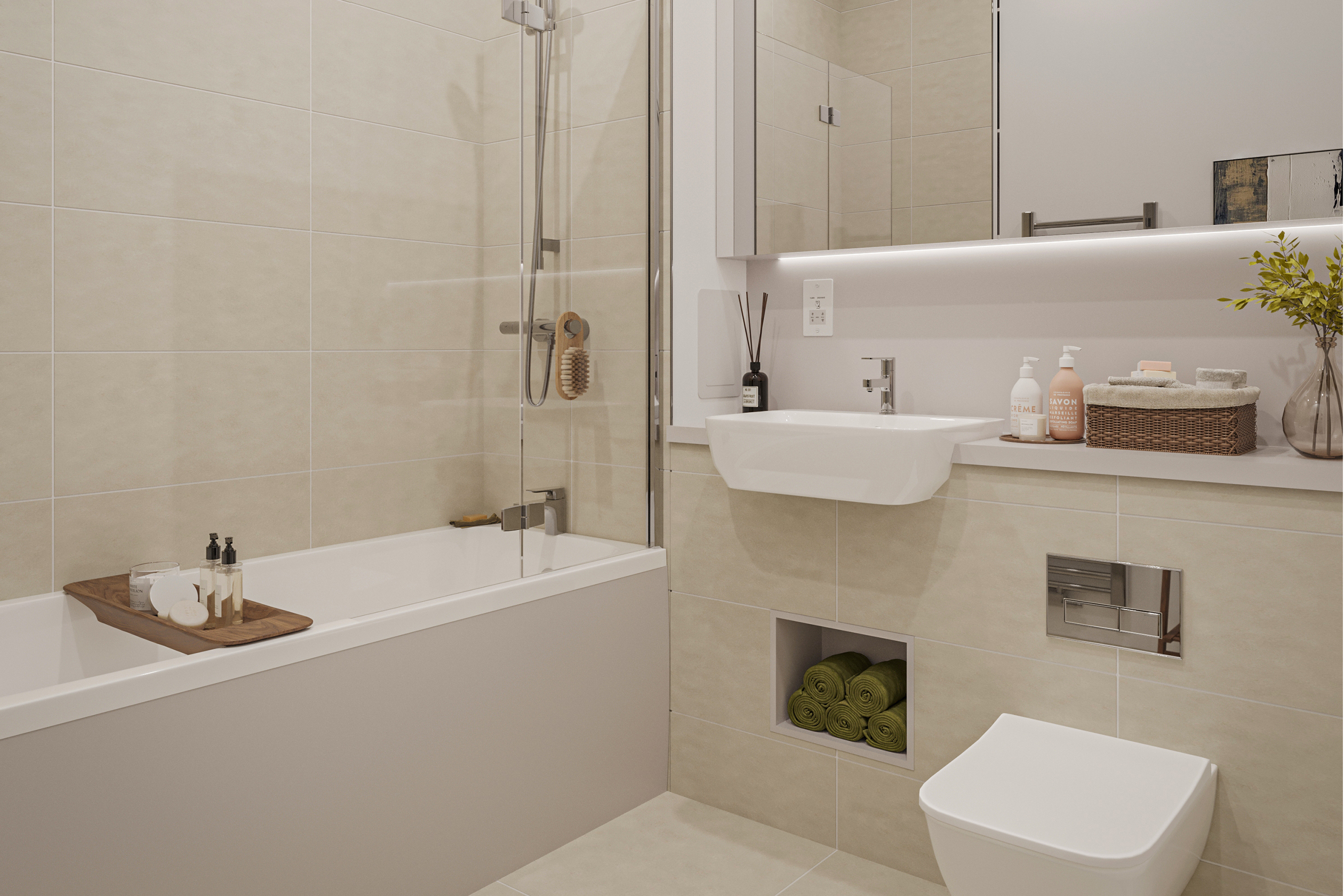 Plot 93 - Bathroom CGI