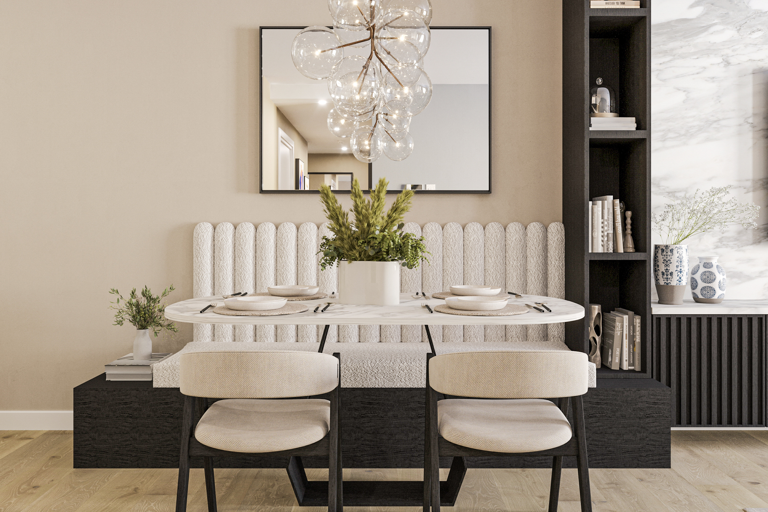 Dining Table - Brookside Apartments (2-bed)