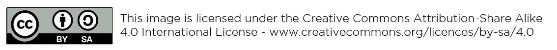 Creative Commons Attribution-Share Alike 4.0 International License
