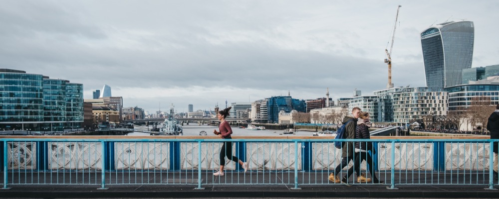 Put your best foot forward and run