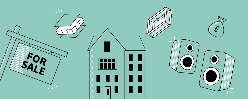 infographic of house sale