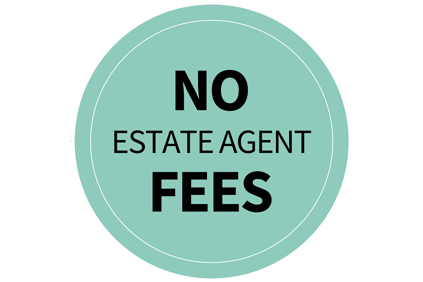 No estate agent fees