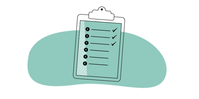 illustration of checklist